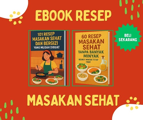 Jual Ebook Resep Masakan Sehat Dan Bergizi Di Tanah Bumbu | Tinggal Download