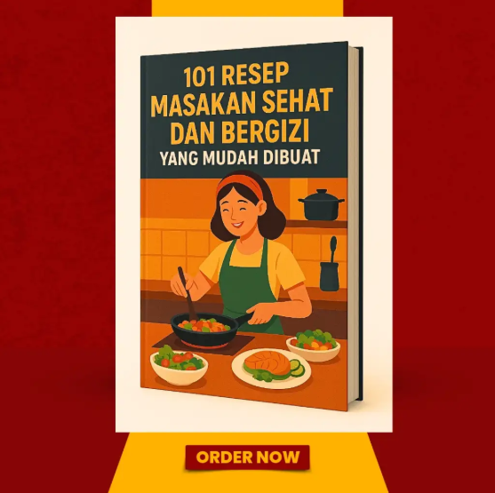 Jual Ebook Resep Masakan Sehat Dan Bergizi Di Tideng Pale | Tinggal Download